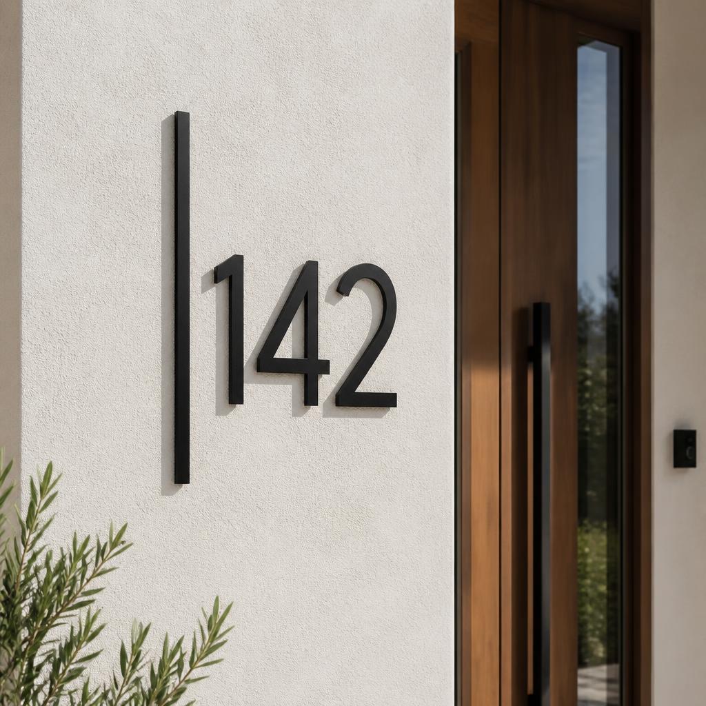 Address Signs metal wall art collection